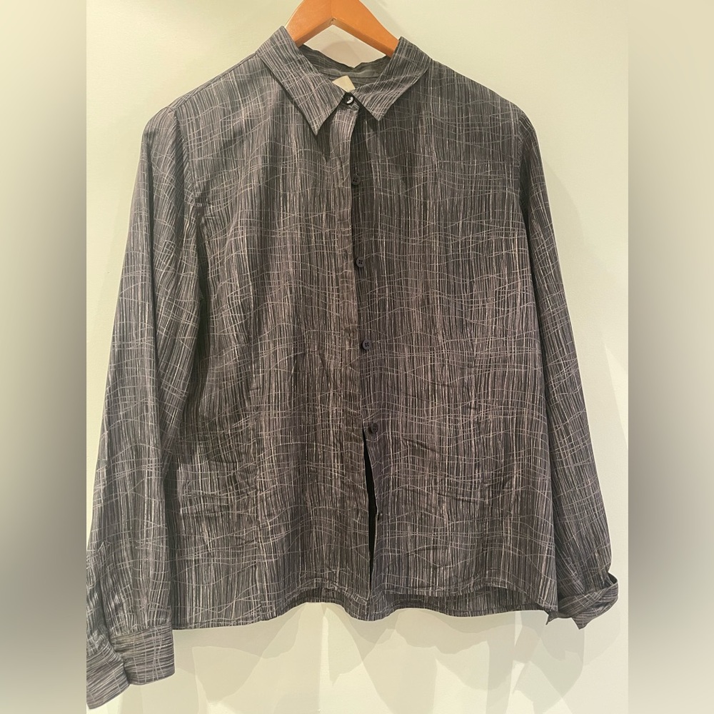 100% silk blouse - vintage Anne Klein